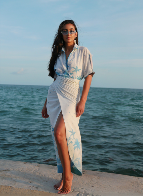 Reversible Wrap Skirt