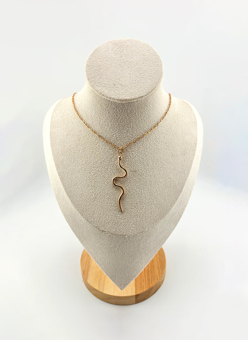 Gold Snake Necklace