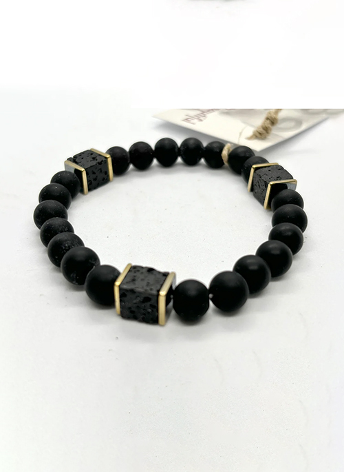 Lava Cubes Bracelet