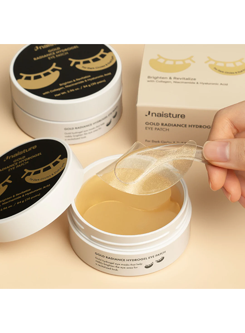 Gold Hydrogel Eye Patch