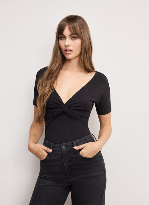 Jersey Twist Bodysuit