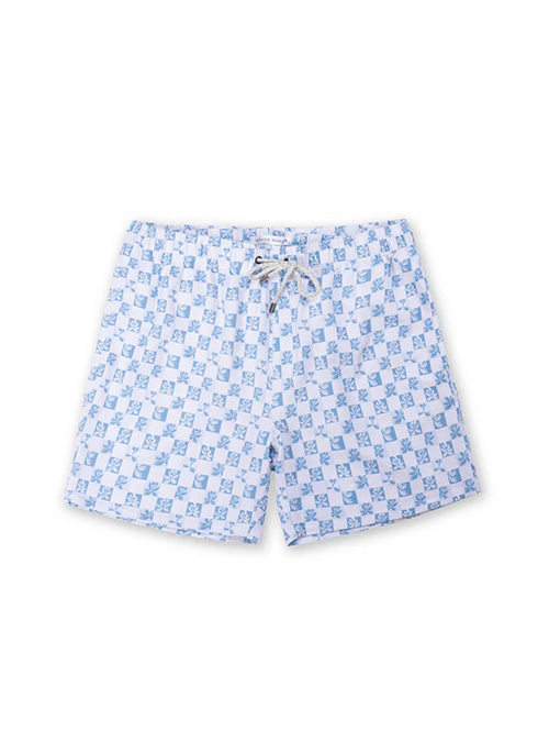 Seersucker Swim Shorts