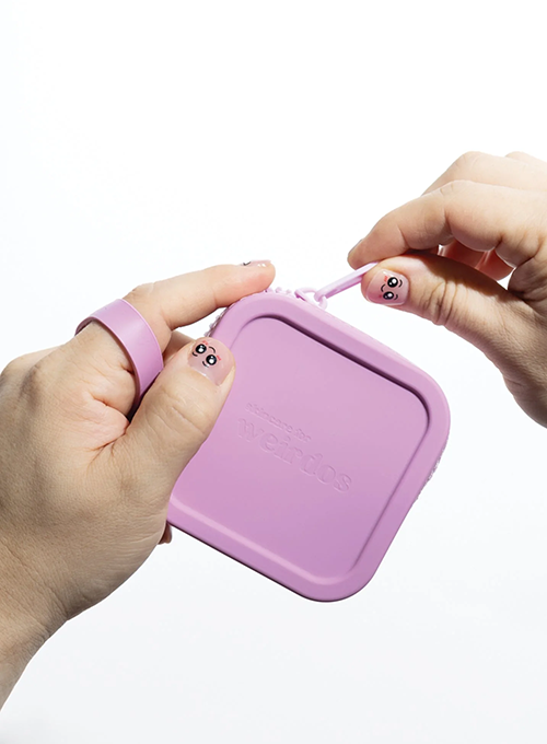 Silicone Logo Pouch