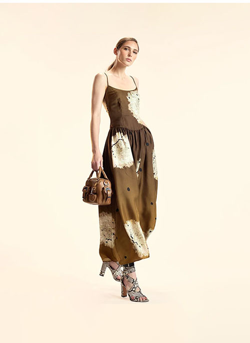 Umbria Silk Dress
