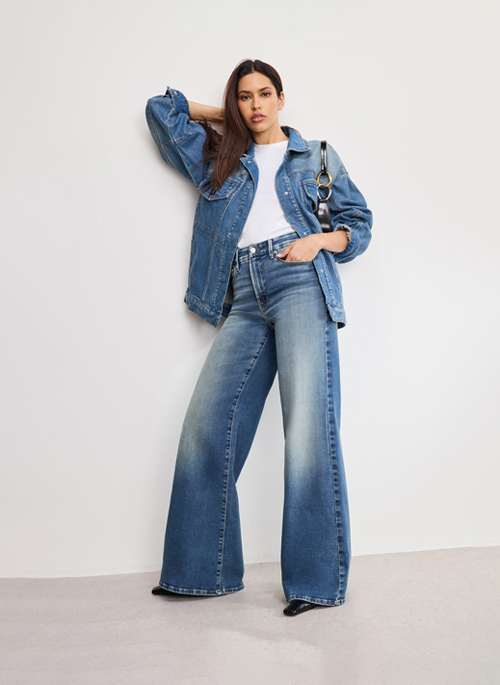 Soft Teach Palazzo Jeans