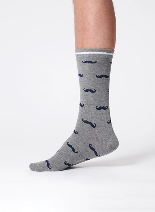 Moustache Socks