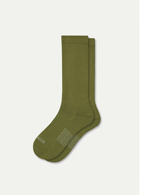 Rib Calf Socks