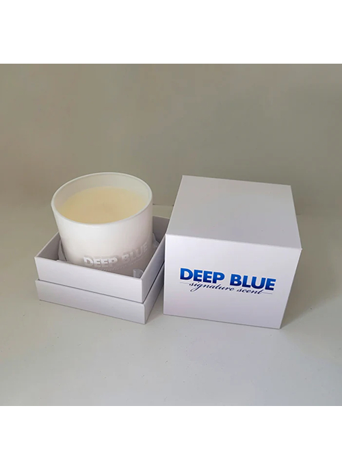 Deep Blue Candle