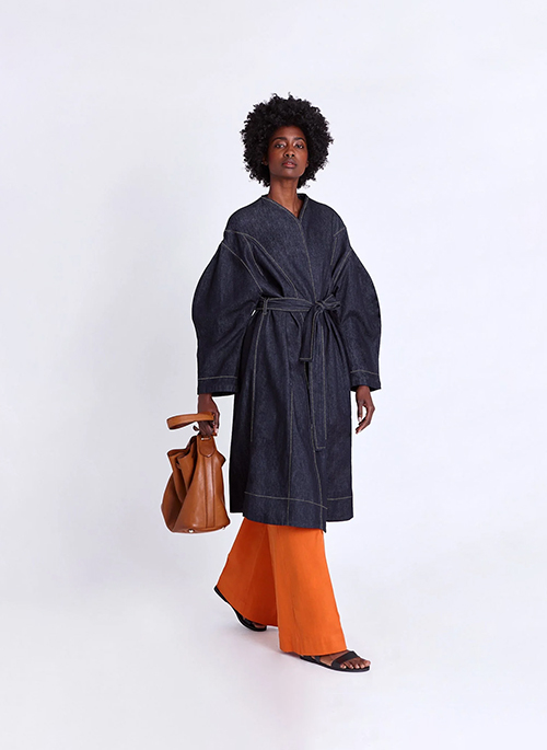 Oversized Wrap Coat