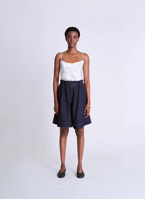 Elasticated Wide Leg Shorts