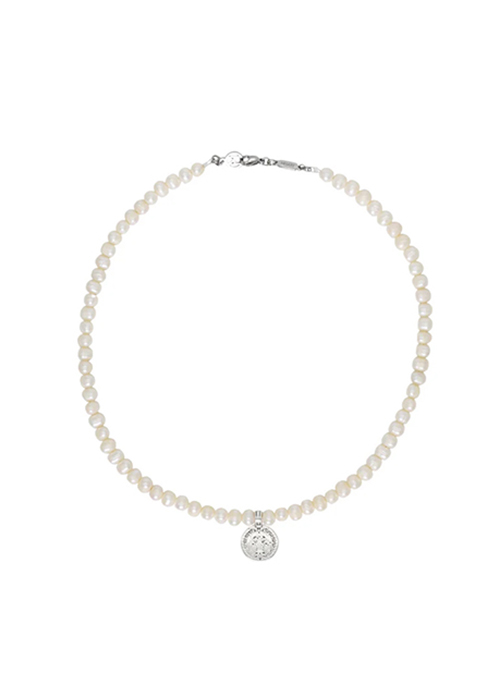 Pearl Coin Necklace