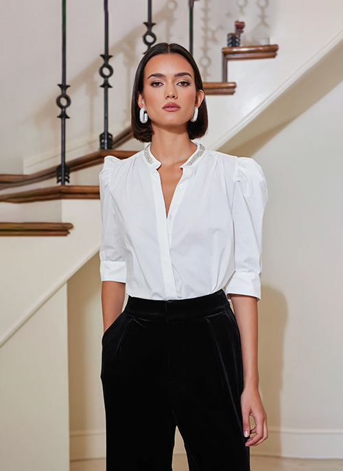 Cate Embellished Top