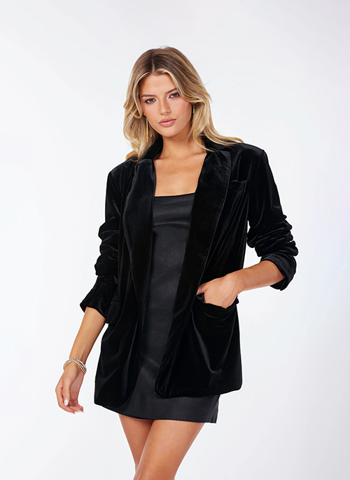 Velvet Blazer
