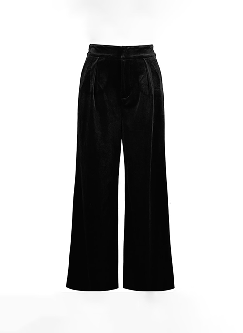 Velvet Wide Leg Pant