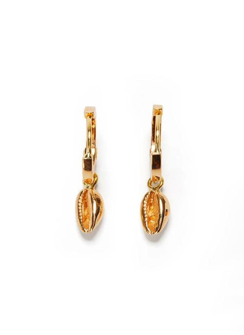 Cowrie Shell Huggies