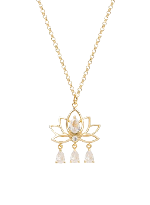 Nynphea Droplet Necklace