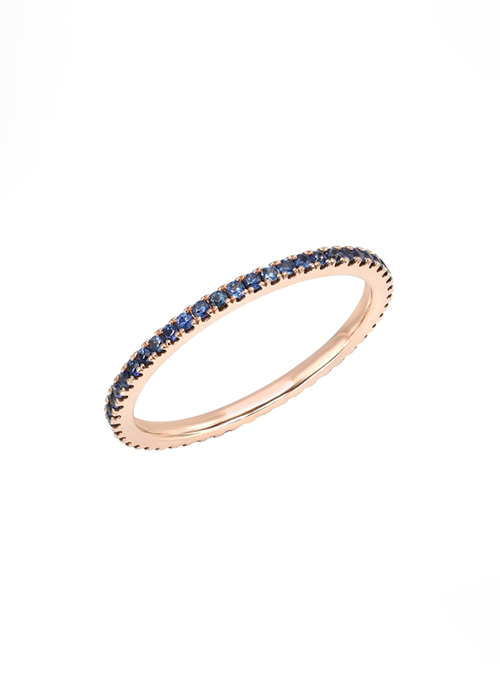 Sapphire Eternity Band