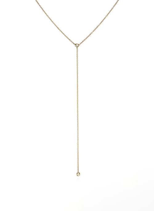 Lariate Diamond Necklace