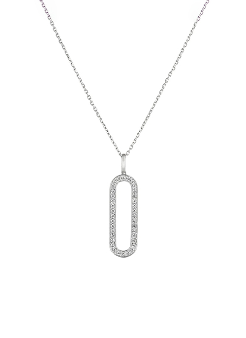 Valencia Paperclip Necklace