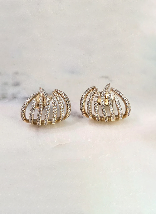 Fire Diamond Earrings