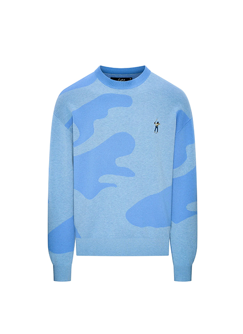 Camo Crew Sweater