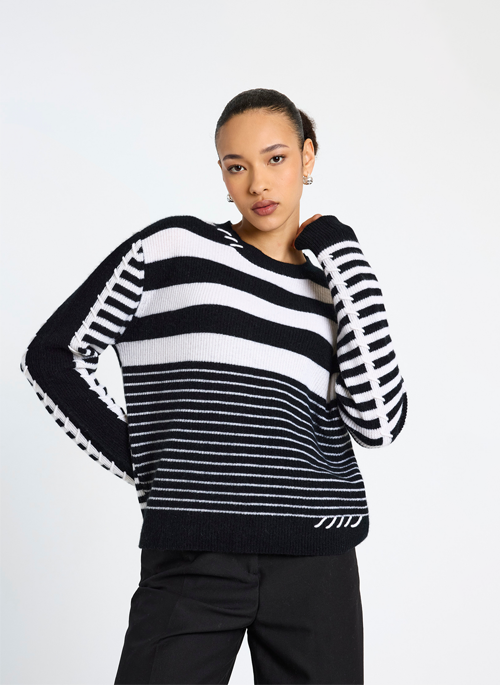 Mix Stripe Sweater