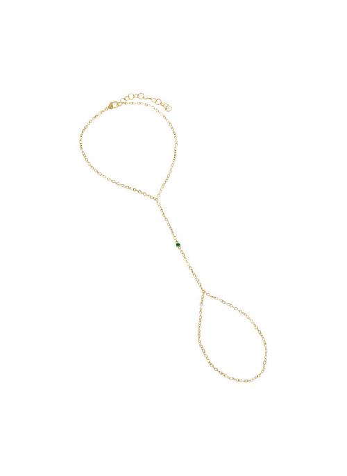 Bezel Chain Bracelet