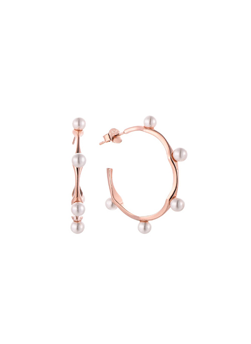 Pearl Hoops