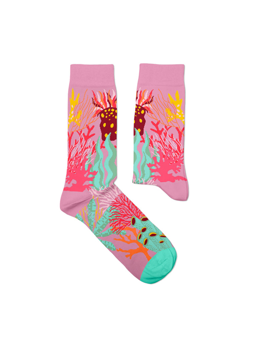 Coral Socks