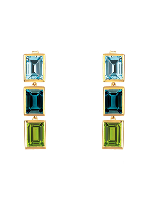 Topaz Drop Earrings