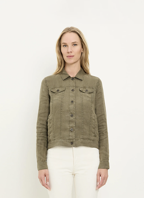Jean Linen Jacket