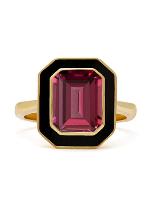 Rhodolite Cocktail Ring