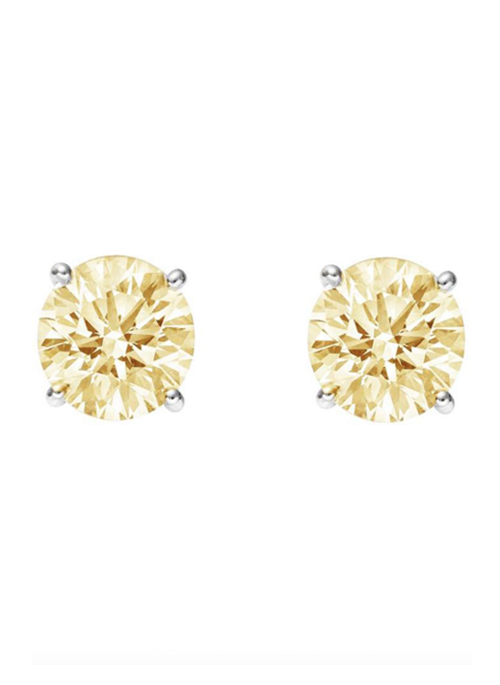 Citrine Stud Earrings