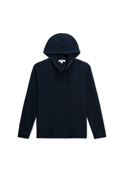 Boucle Knit Hoodie