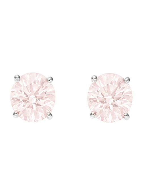 Rose Quartz Stud Earrings