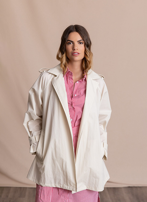 Ginger Trench Coat