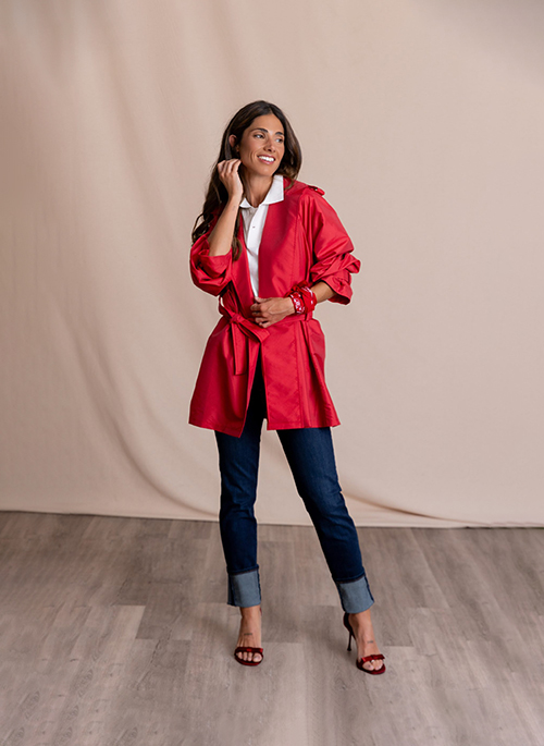 Ginger Trench Coat