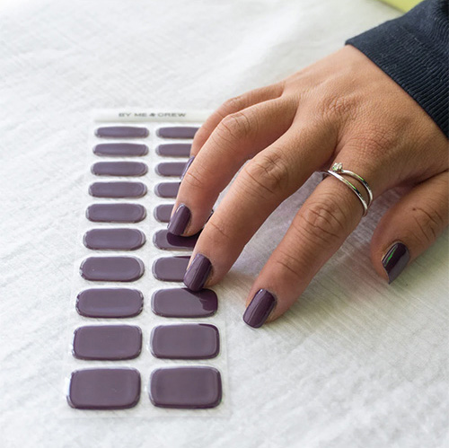 Muted Plum Nails