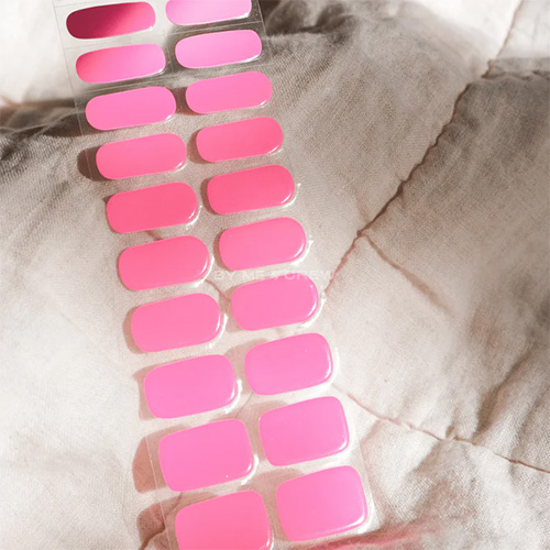 Hot Pink Nail Stickers