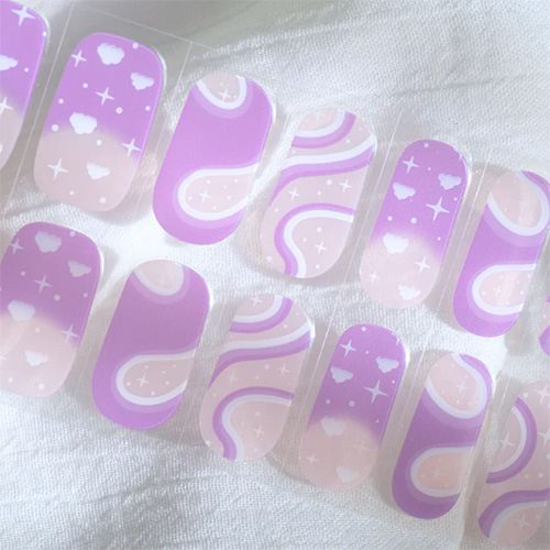 Makin Waves DIY Semi Cured Gel Nail Stickers
