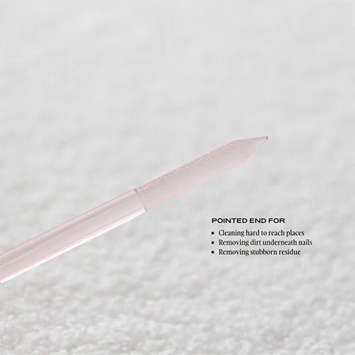 Dual Glass Cuticle Manicure Stick (Pink)