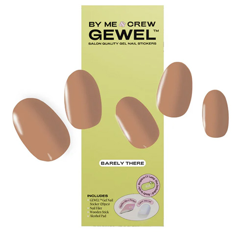  Barely There DIY Semi Cured Gel Nail Stickers