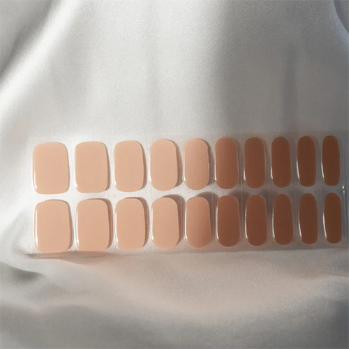 Barely There DIY Semi Cured Gel Nail Stickers