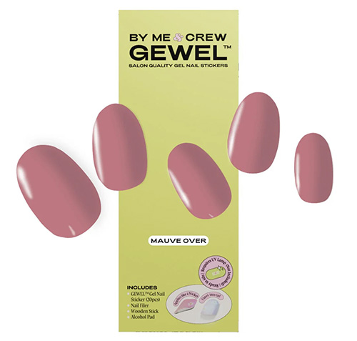  Mauve Over Nail Stickers