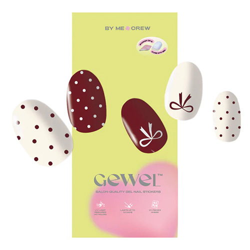  Tied To Luck Polka Dot Nail Stickers