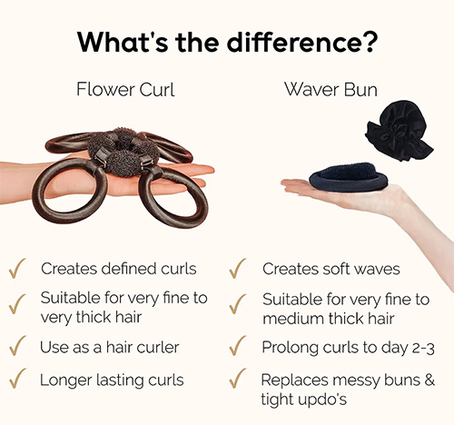 Flower Curl® & Waver Bun® Bundle