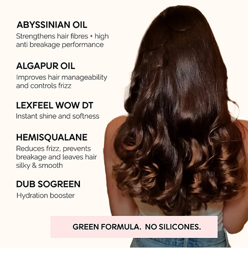 Vegan, Silicone Free Hair Oil