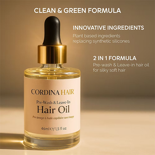 Vegan, Silicone Free Hair Oil
