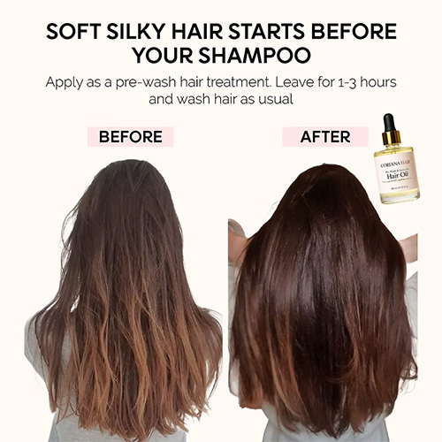 Vegan, Silicone Free Hair Oil