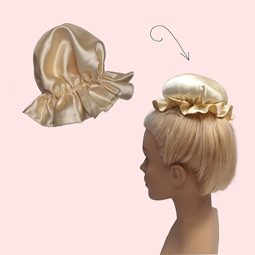 Satin Bun Bonnet